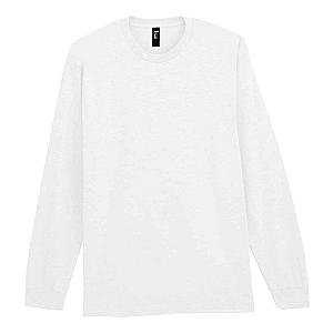 Gildan Hammer Heavyweight Long Sleeve T-Shirt - White