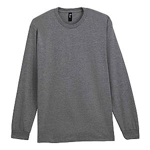 Gildan Hammer Heavyweight Long Sleeve T-Shirt - Graphite Heather