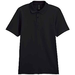 Gildan SoftStyle® Double Piqué Polo Shirt - Black