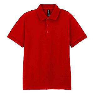 Gildan DryBlend® Jersey Polo Shirt - Red