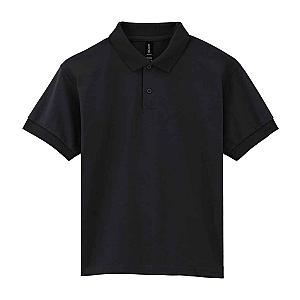Gildan Kids DryBlend® Jersey Polo Shirt - Black