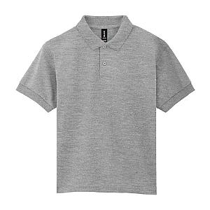 Gildan Kids DryBlend® Jersey Polo Shirt - Sport Grey