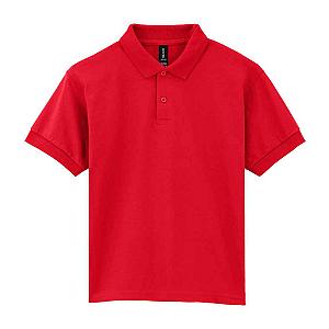 Gildan Kids DryBlend® Jersey Polo Shirt - Red