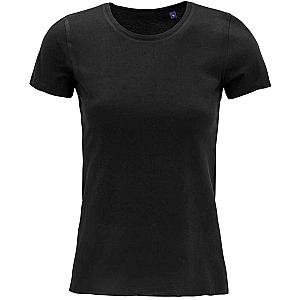 NEOBLU Ladies Leonard Soft Organic T-Shirt - Deep Black