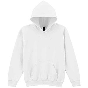 Gildan Kids Heavy Blend™ Hooded Sweatshirt - White