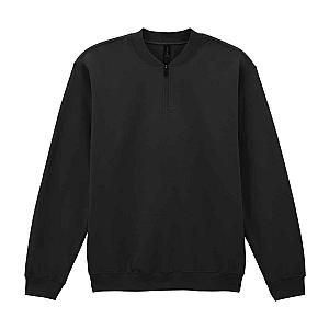 Gildan SoftStyle® Midweight Fleece 1/4 Zip Sweatshirt - Black