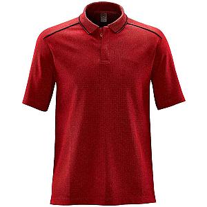 Stormtech Endurance HD Polo Shirt - Bright Red/Black