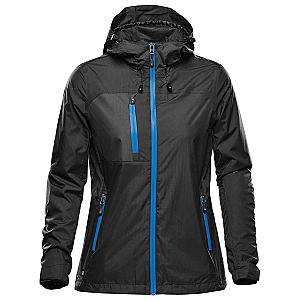 Stormtech Ladies Olympia Shell Jacket - Black/Azure