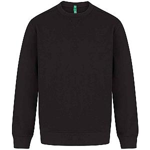Henbury Unisex Sustainable Sweatshirt - Black