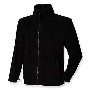 Henbury Micro Fleece Jacket - Black