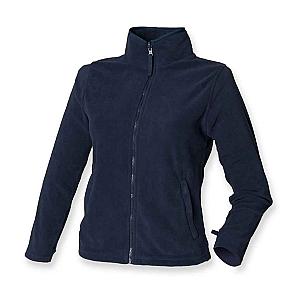 Henbury Ladies Micro Fleece Jacket - Navy