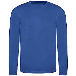 AWDis Cool Long Sleeve Wicking T-Shirt - Royal Blue