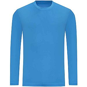 AWDis Cool Long Sleeve Wicking T-Shirt - Sapphire Blue