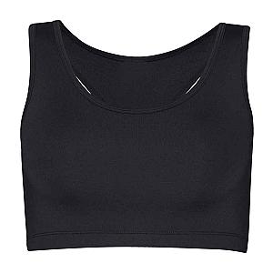 AWDis Ladies Cool Sports Crop Top - Jet Black