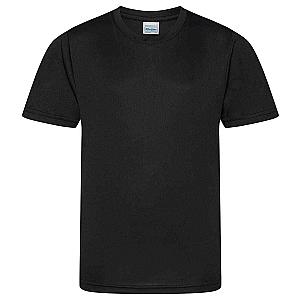 AWDis Kids Cool Smooth T-Shirt - Jet Black