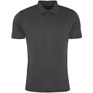 AWDis Cool Smooth Polo Shirt - Charcoal