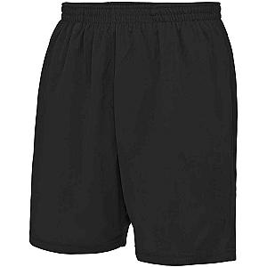 AWDis Cool Mesh Lined Shorts - Jet Black