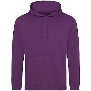 AWDis College Hoodie - Magenta Magic