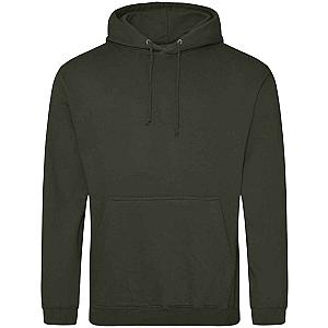 AWDis College Hoodie - Combat Green