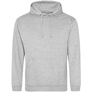 AWDis College Hoodie - Heather Grey