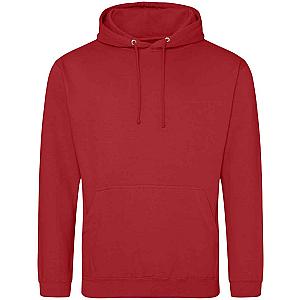 AWDis College Hoodie - Fire Red