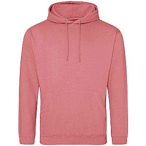 AWDis College Hoodie - Dusty Rose