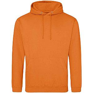AWDis College Hoodie - Orange Crush