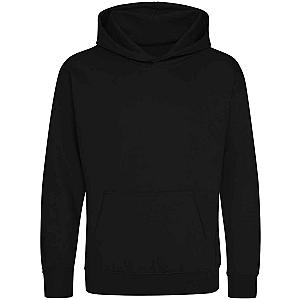AWDis Kids Hoodie - Deep Black