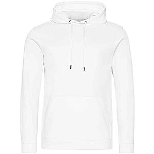 AWDis Sports Polyester Hoodie - Arctic White