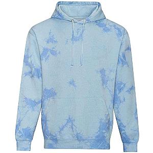 AWDis Tie-Dye Hoodie - Blue Cloud