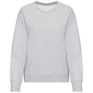 AWDis Ladies Sweatshirt - Heather Grey