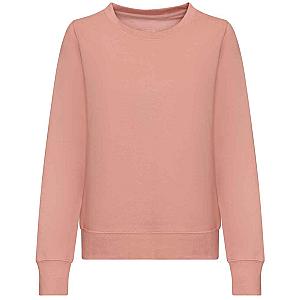 AWDis Ladies Sweatshirt - Dusty Pink