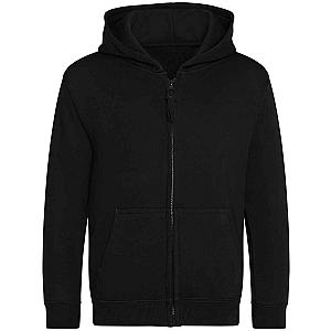 AWDis Kids Zoodie - Deep Black