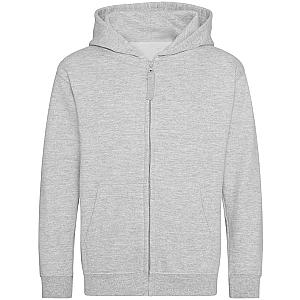 AWDis Kids Zoodie - Heather Grey