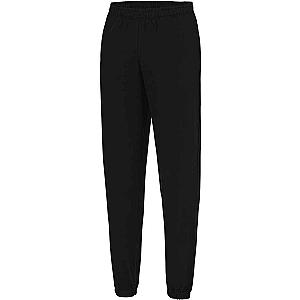 AWDis College Cuffed Jog Pants - Deep Black