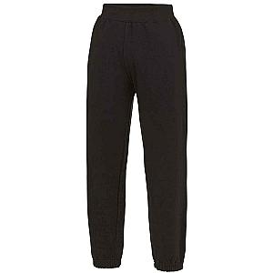 AWDis Kids Cuffed Jog Pants - Jet Black