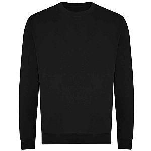 AWDis Unisex Organic Sweatshirt - Deep Black