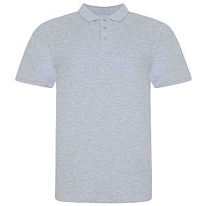 AWDis The 100 Cotton Piqué Polo Shirt - Heather Grey