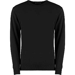 Kustom Kit Arundel Crew Neck Sweater - Black