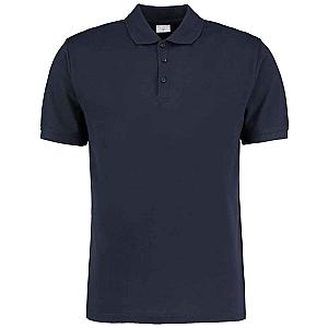 Kustom Kit Klassic Slim Fit Poly/Cotton Piqué Polo Shirt - Navy