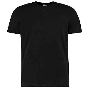 Kustom Kit Fashion Fit Cotton T-Shirt - Black
