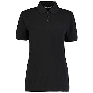 Kustom Kit Ladies Klassic Poly/Cotton Piqué Polo Shirt - Black