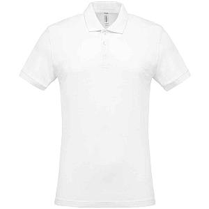 Kariban Short Sleeve Piqué Polo Shirt - White