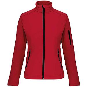 Kariban Ladies Soft Shell Jacket - Red