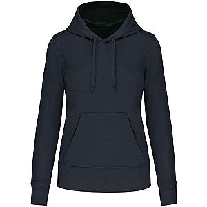 Kariban Ladies Eco Friendly Hooded Sweatshirt - Navy