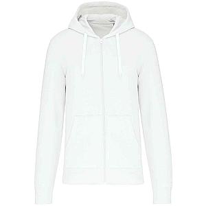 Kariban Eco Friendly Full Zip Hoodie - White