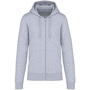 Kariban Eco Friendly Full Zip Hoodie - Oxford Grey