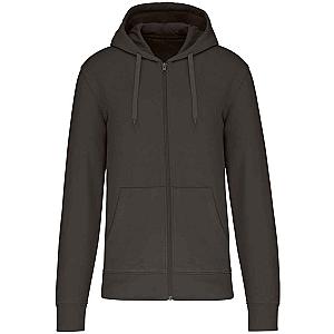 Kariban Eco Friendly Full Zip Hoodie - Dark Grey
