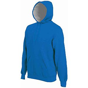 Kariban Heavy Contrast Hoodie - Royal Blue