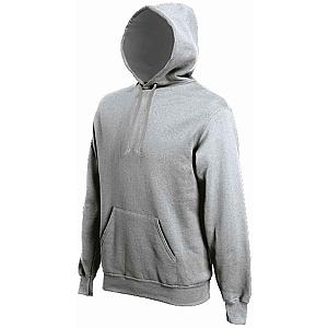 Kariban Heavy Contrast Hoodie - Oxford Grey